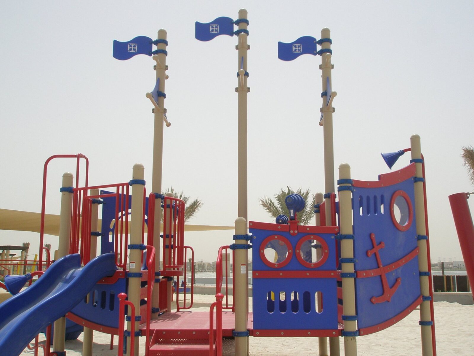 Pirate ship play structure